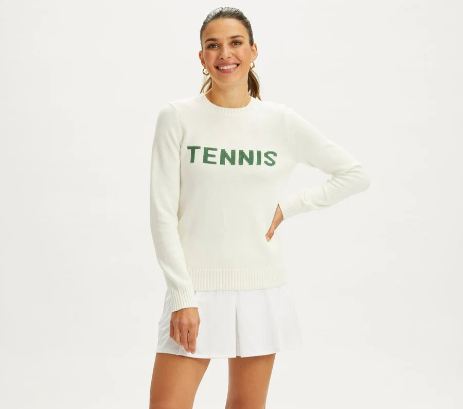 Tennis Sweater - Ivory