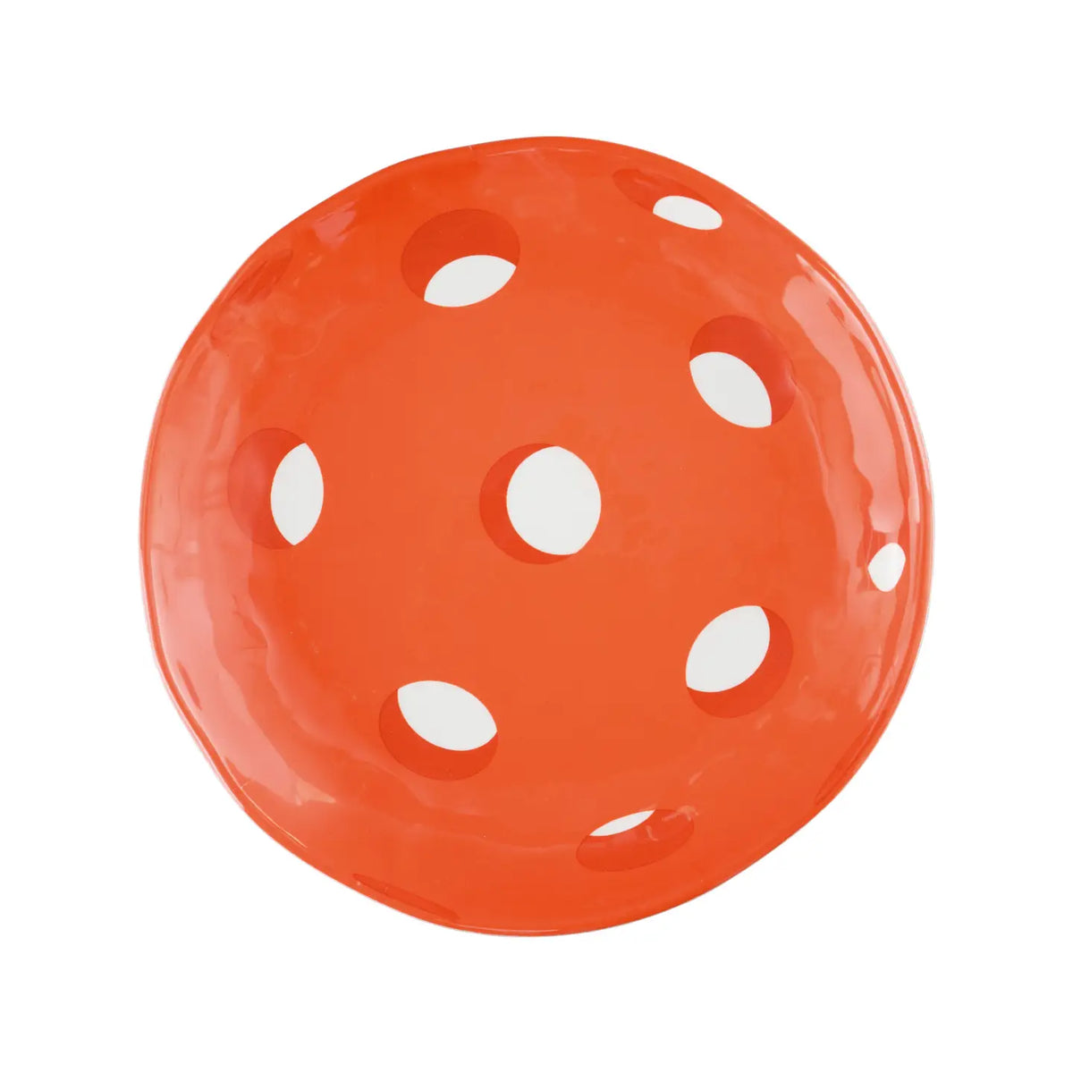 4-Piece Pickleball 6" Melamine Plate