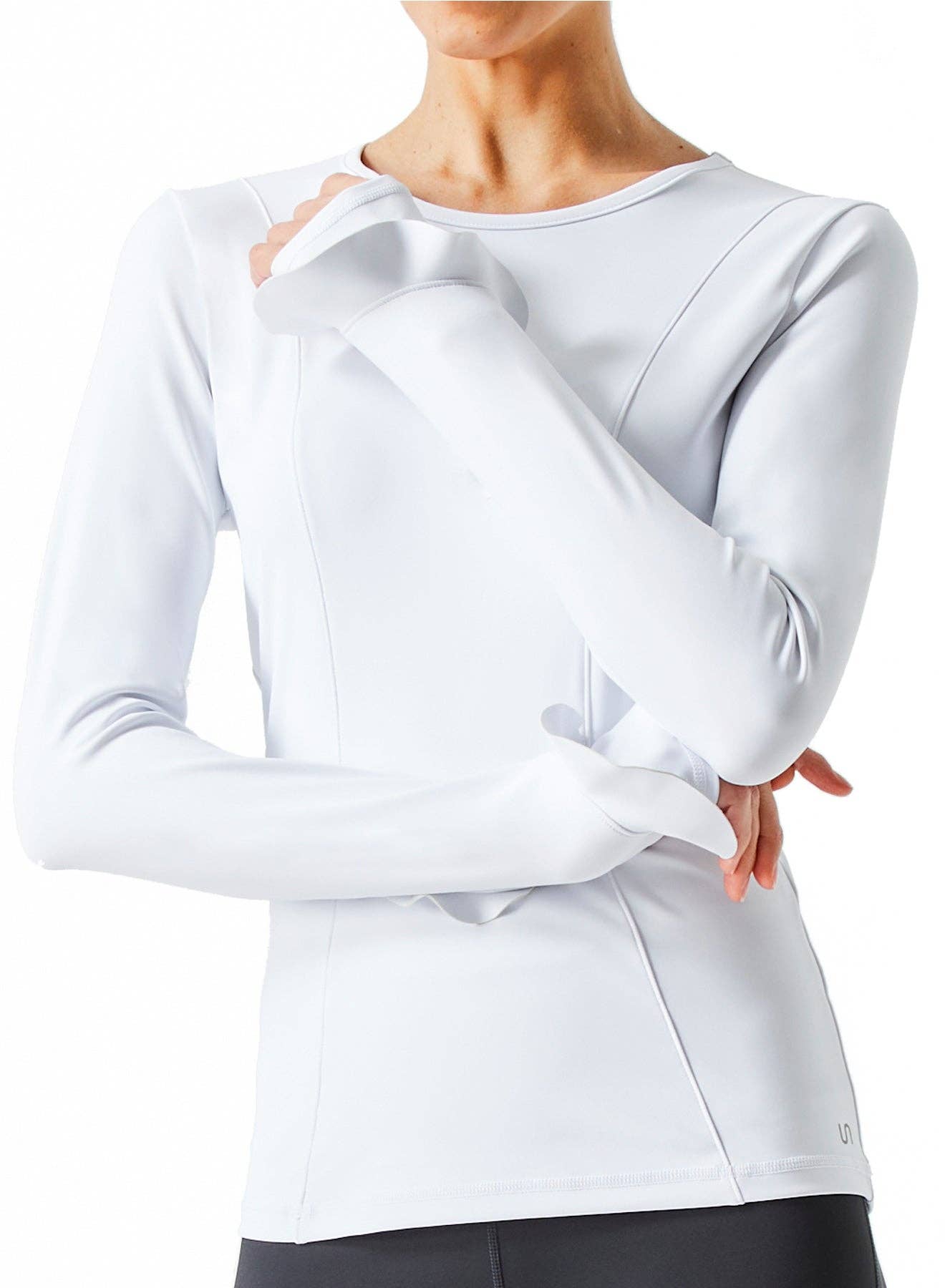 Urban Savage - Ruffle Long Sleeve Top: Sunset / M