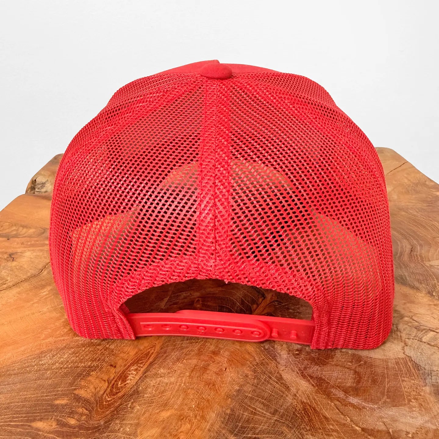 Dog Walking Hat – Red Trucker Cap