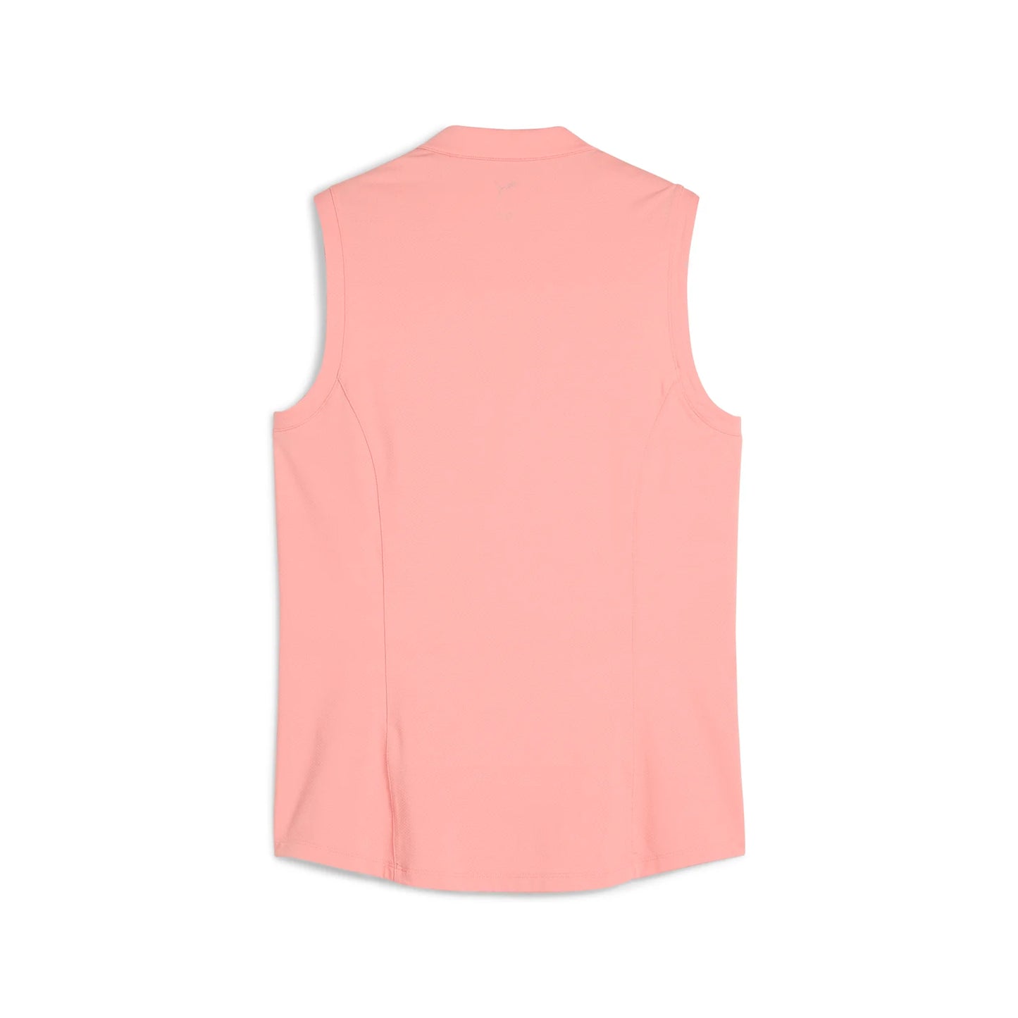 Aerlon Mock Sleeveless Golf Polo - Pink Fruit