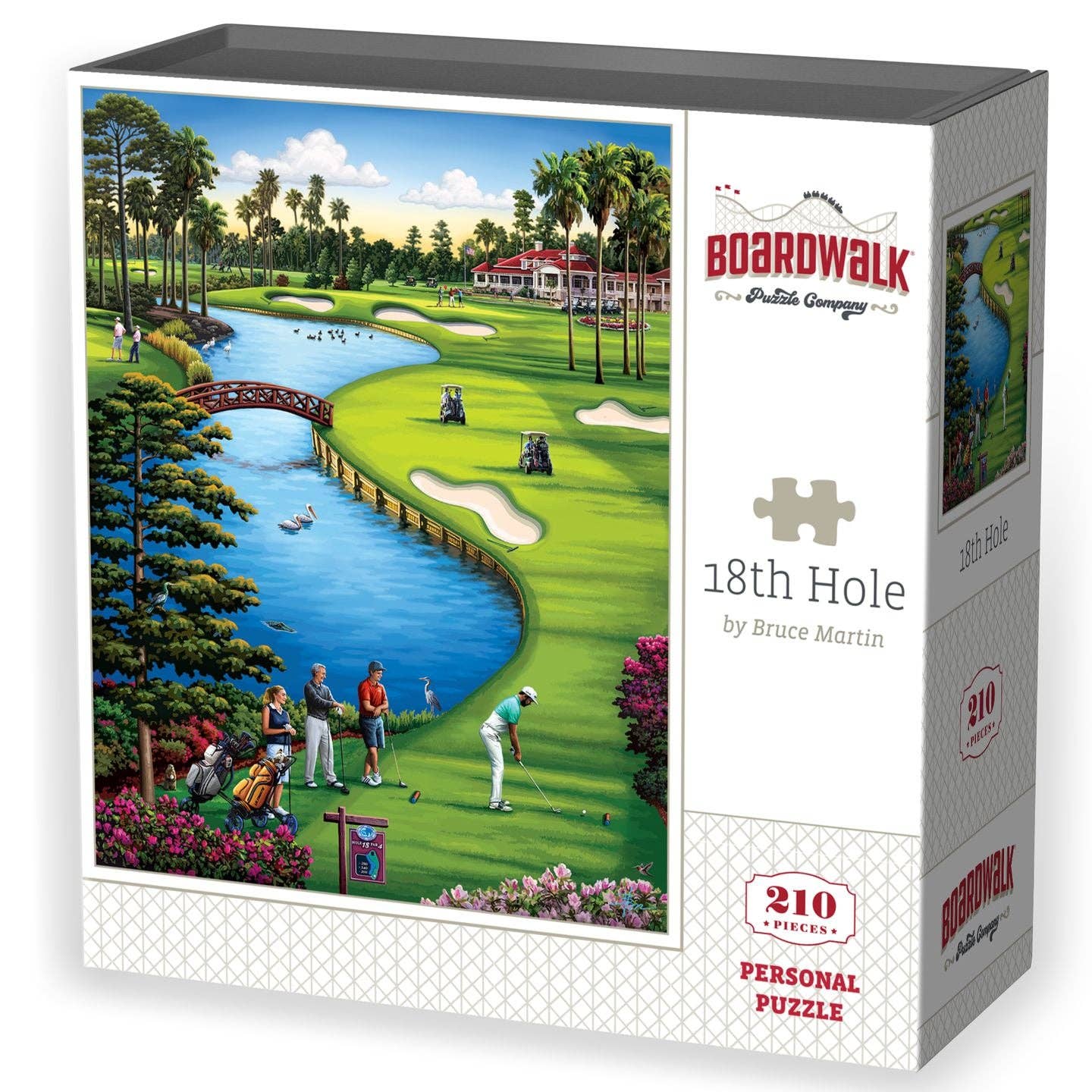 Boardwalk Puzzle Company - 18th Hole - Personal Puzzle - 210 Piece