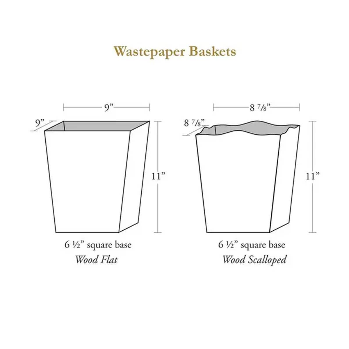 Marye-Kelley - Blue Equestrian Wastepaper Basket: Flat Top