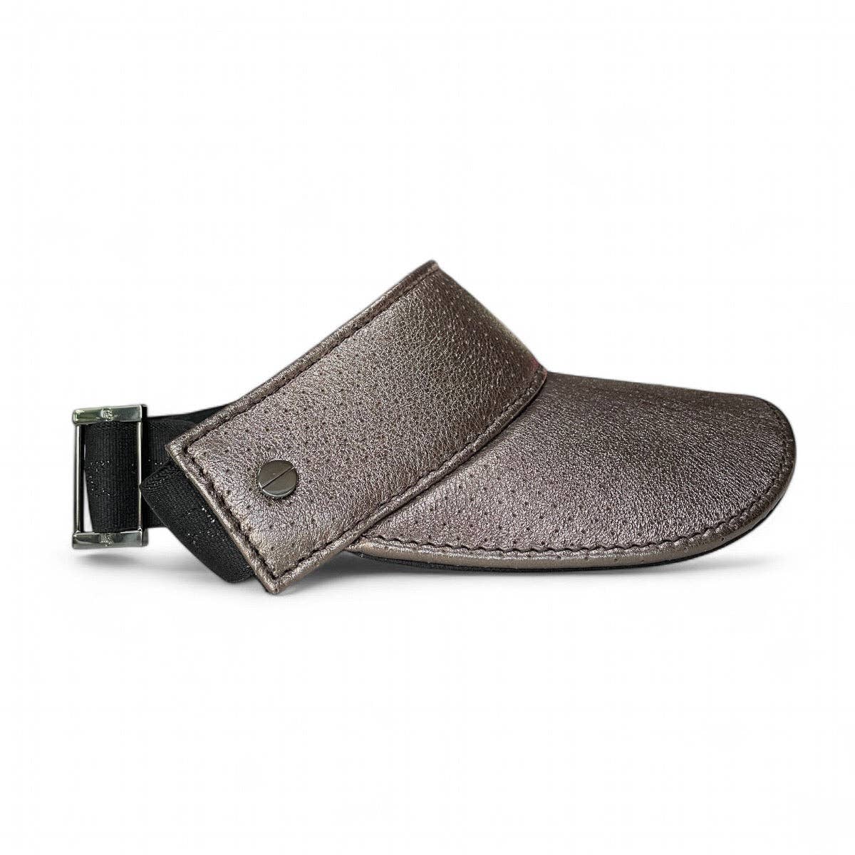 Fenix Sportier The Visor - Pewter Shimmer Leather & Gunmetal