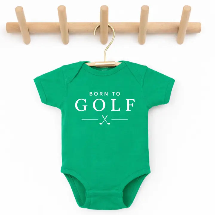 Born To Golf - Baby Onesie