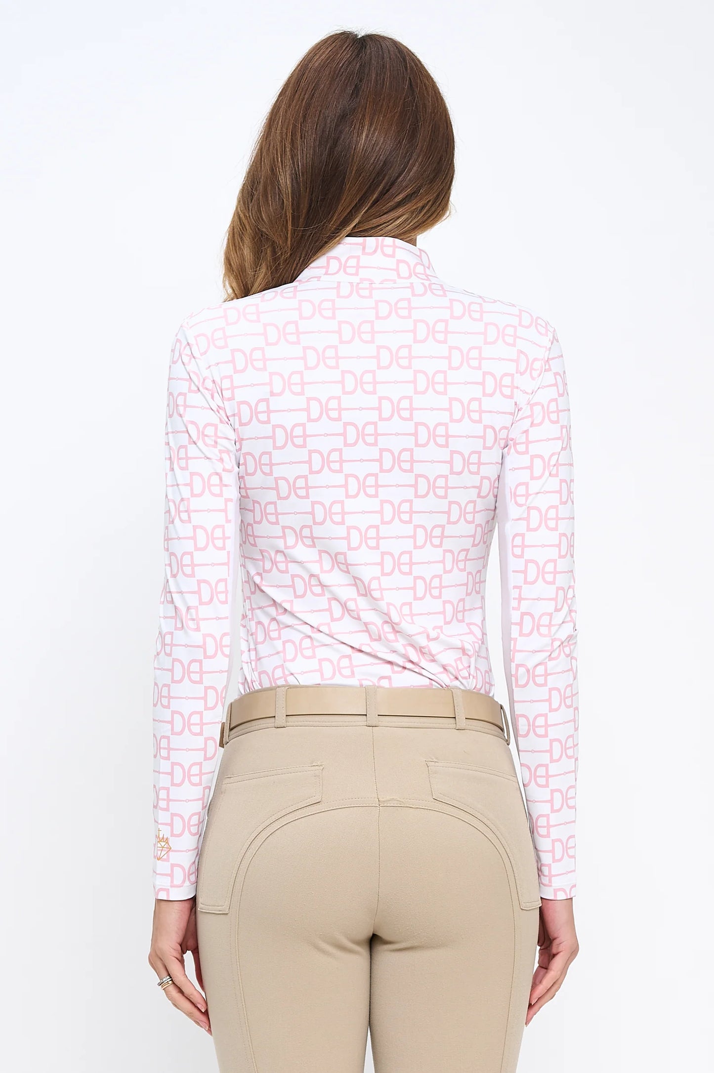 Dancing Equestrian Sunshirt - Signature Blush