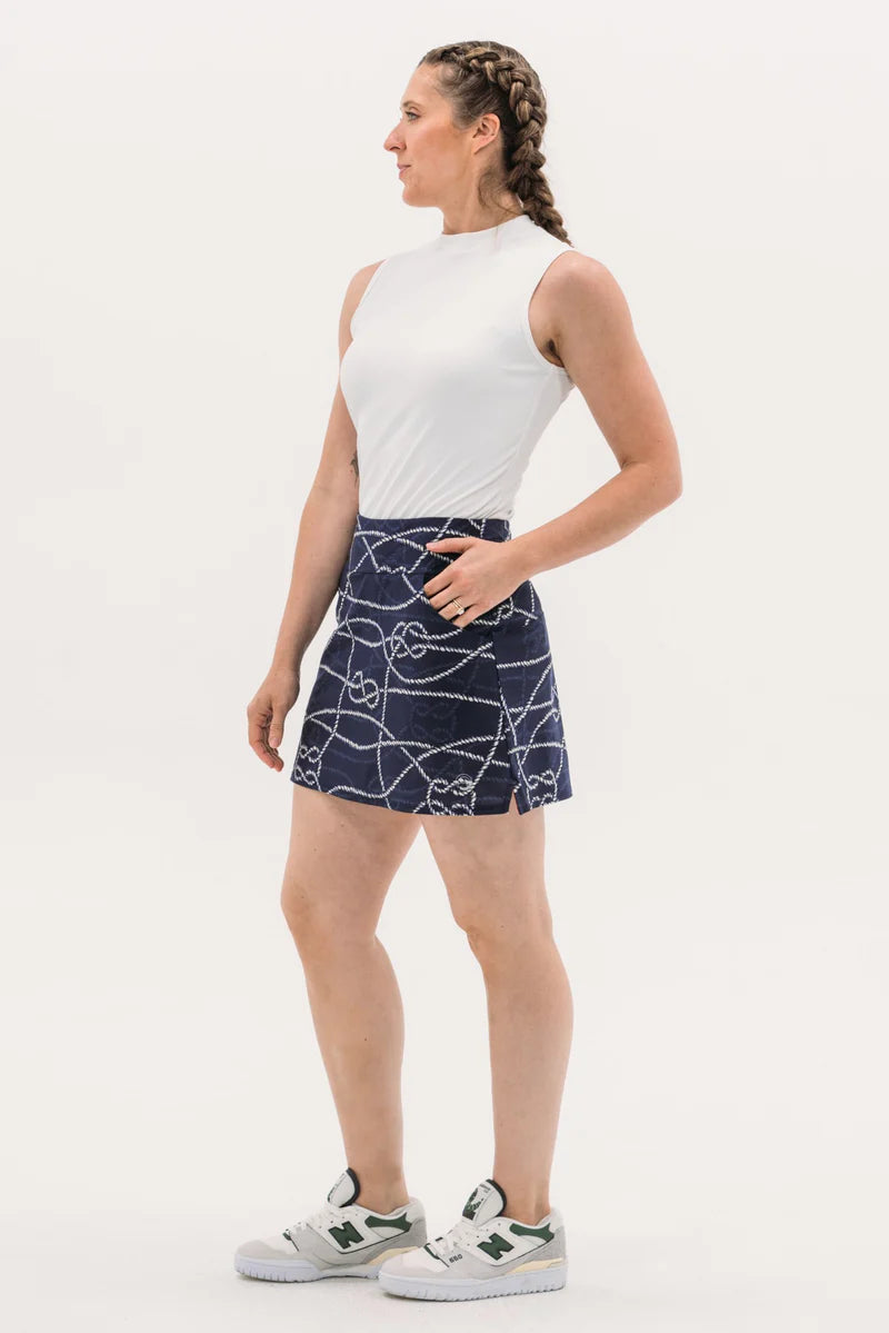 Rope Print Skirt