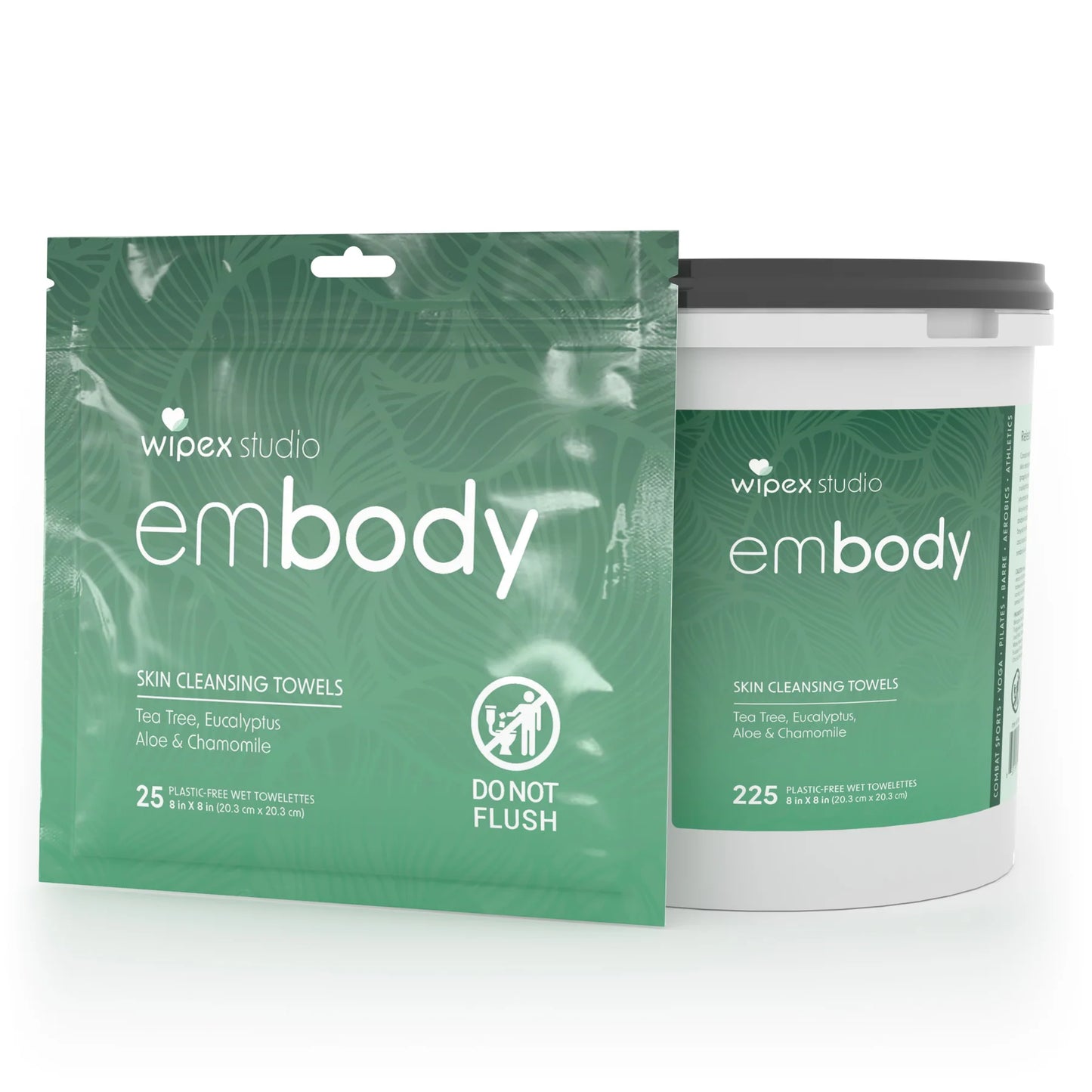 Wipex Embody Plant Based Natural Body Wipes