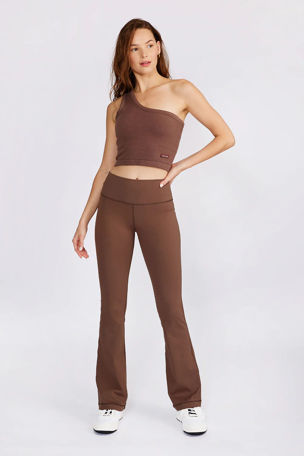 GRACE FLARE LEGGING MOCHA