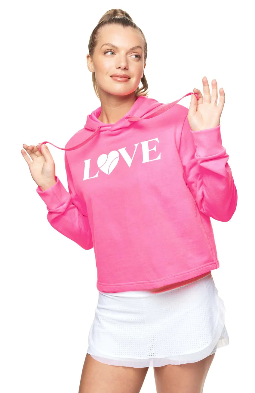 Courtside Hoodie - Pink