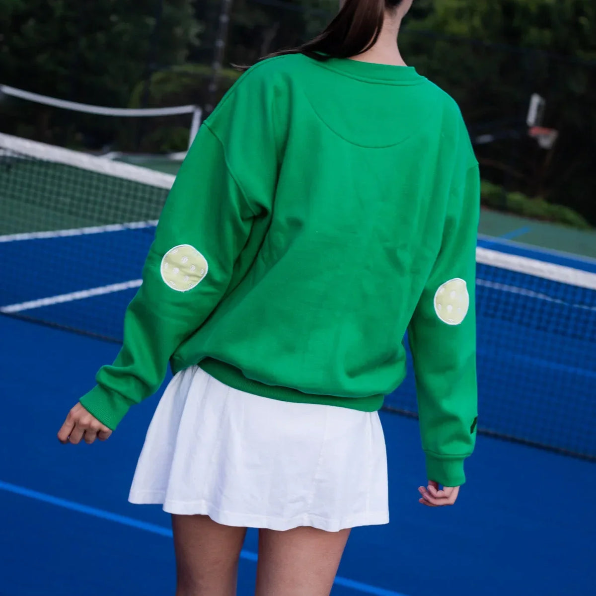 Pickleball Patches Sweatshirt