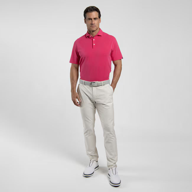 Men's Hollow Pima Polo