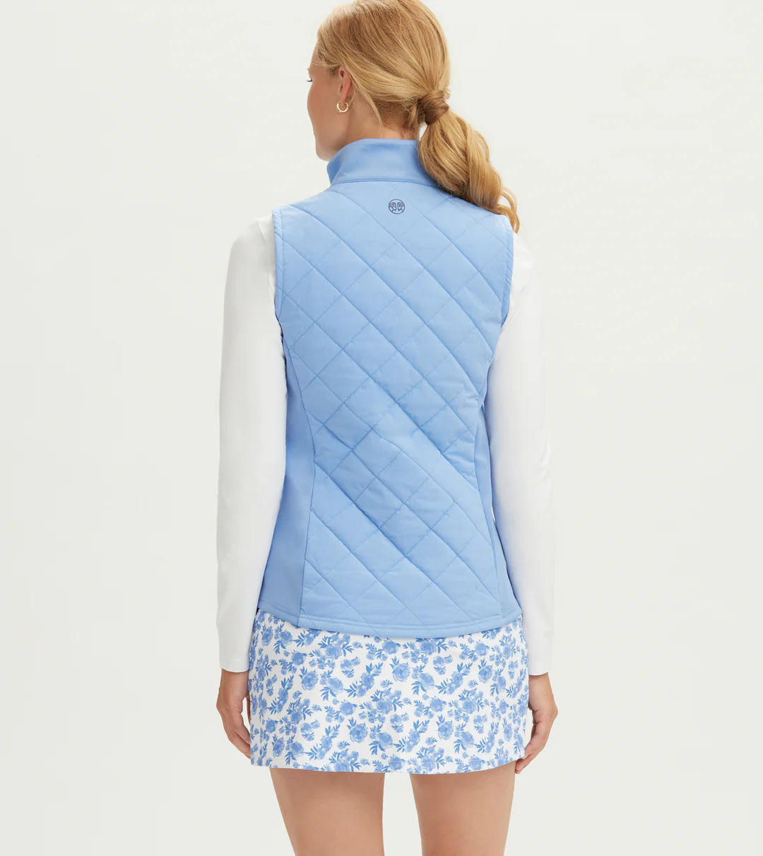 Puffer Vest - Periwinkle