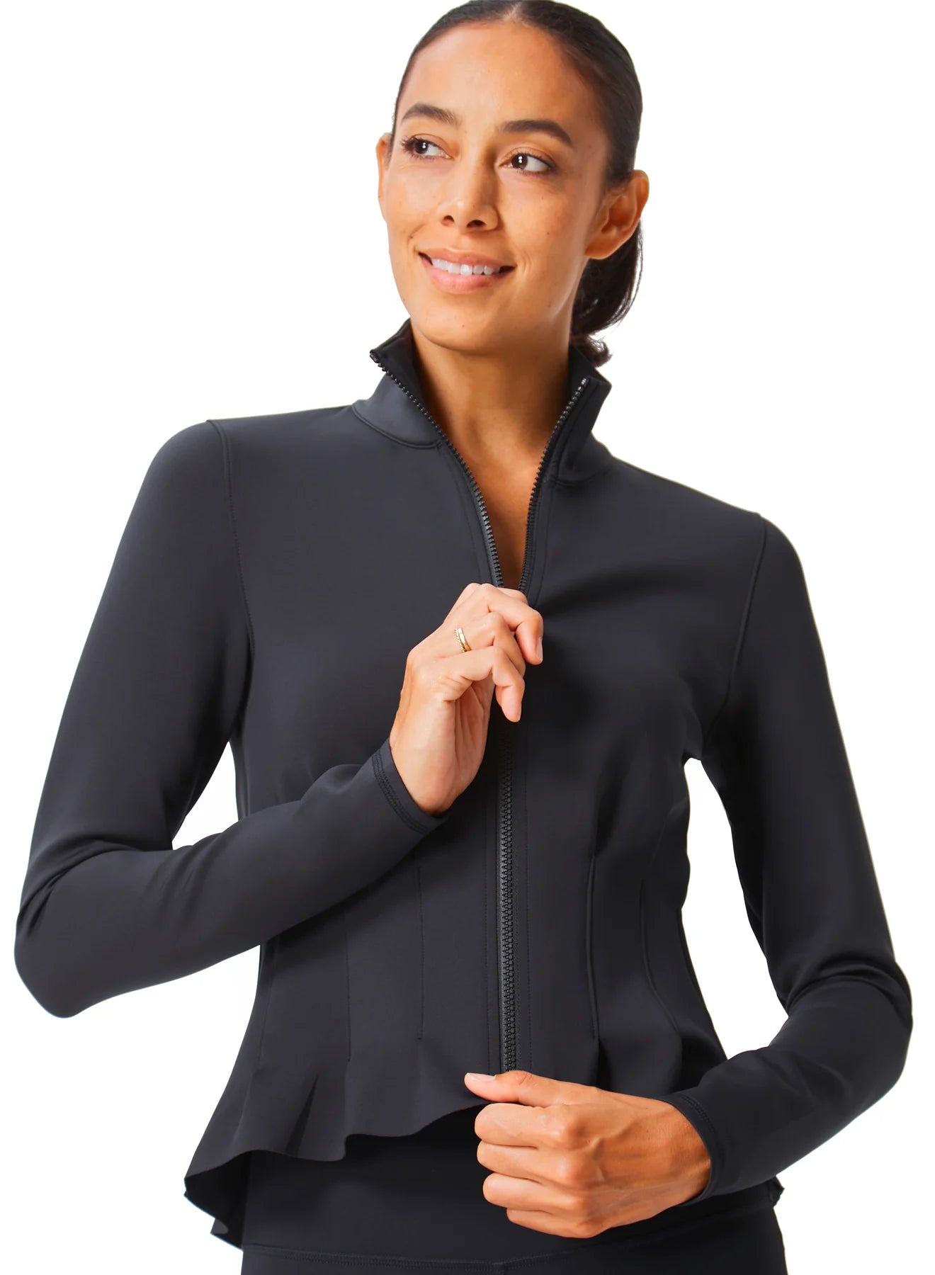 Pleated Jacket by Urban Savage - Black