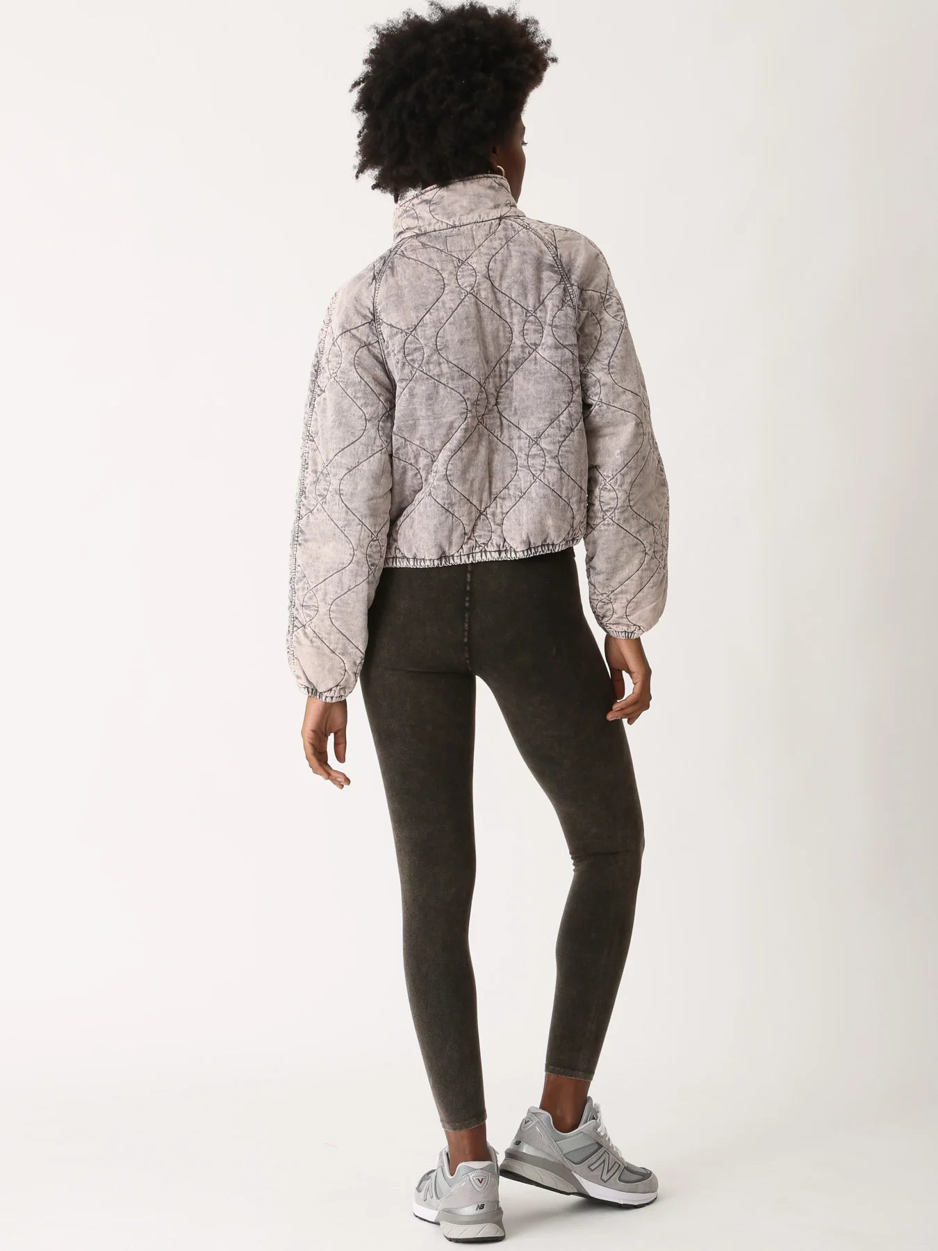 Quilted Jacket - Driftwood