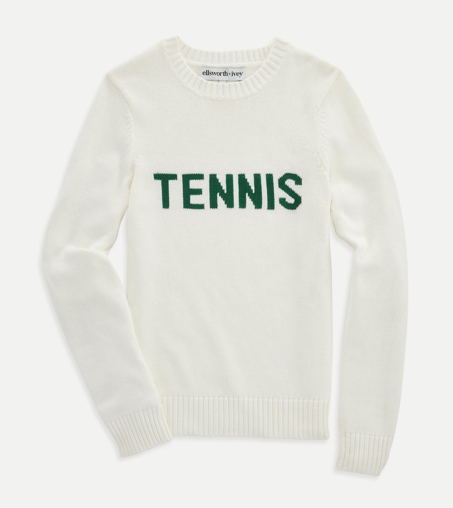 Tennis Sweater - Ivory
