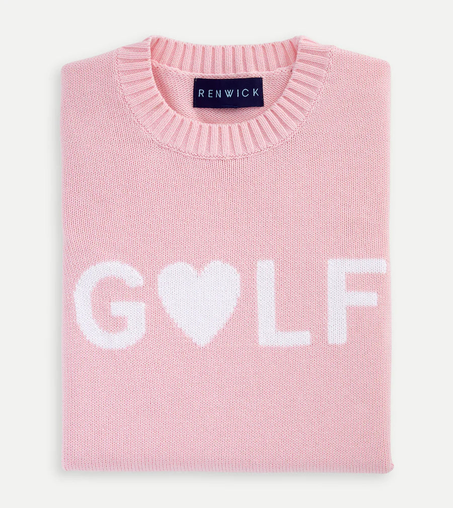 Club Golf Heart Sweater