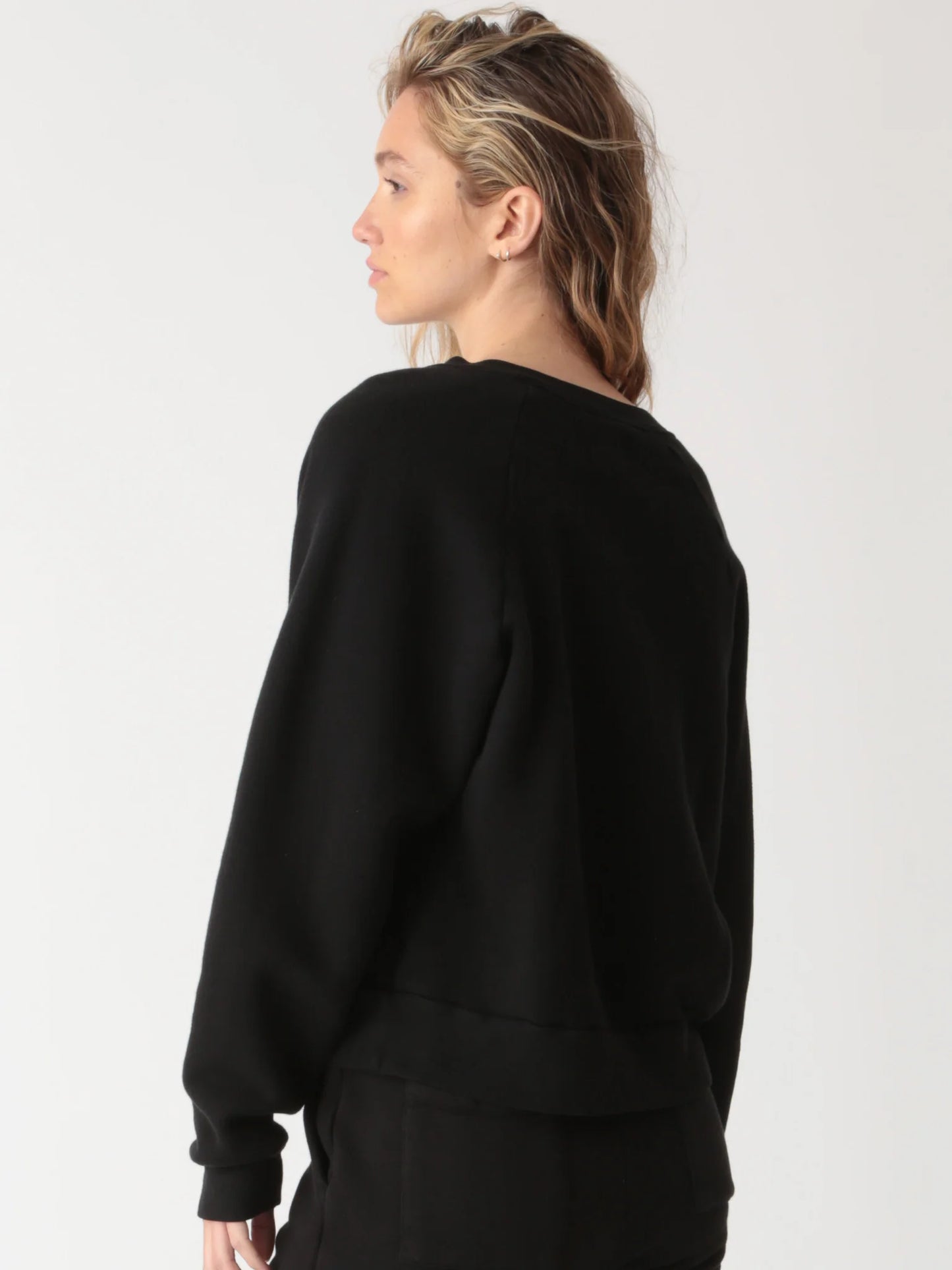 Retro Fleece Robyn Sweatshirt - Onyx