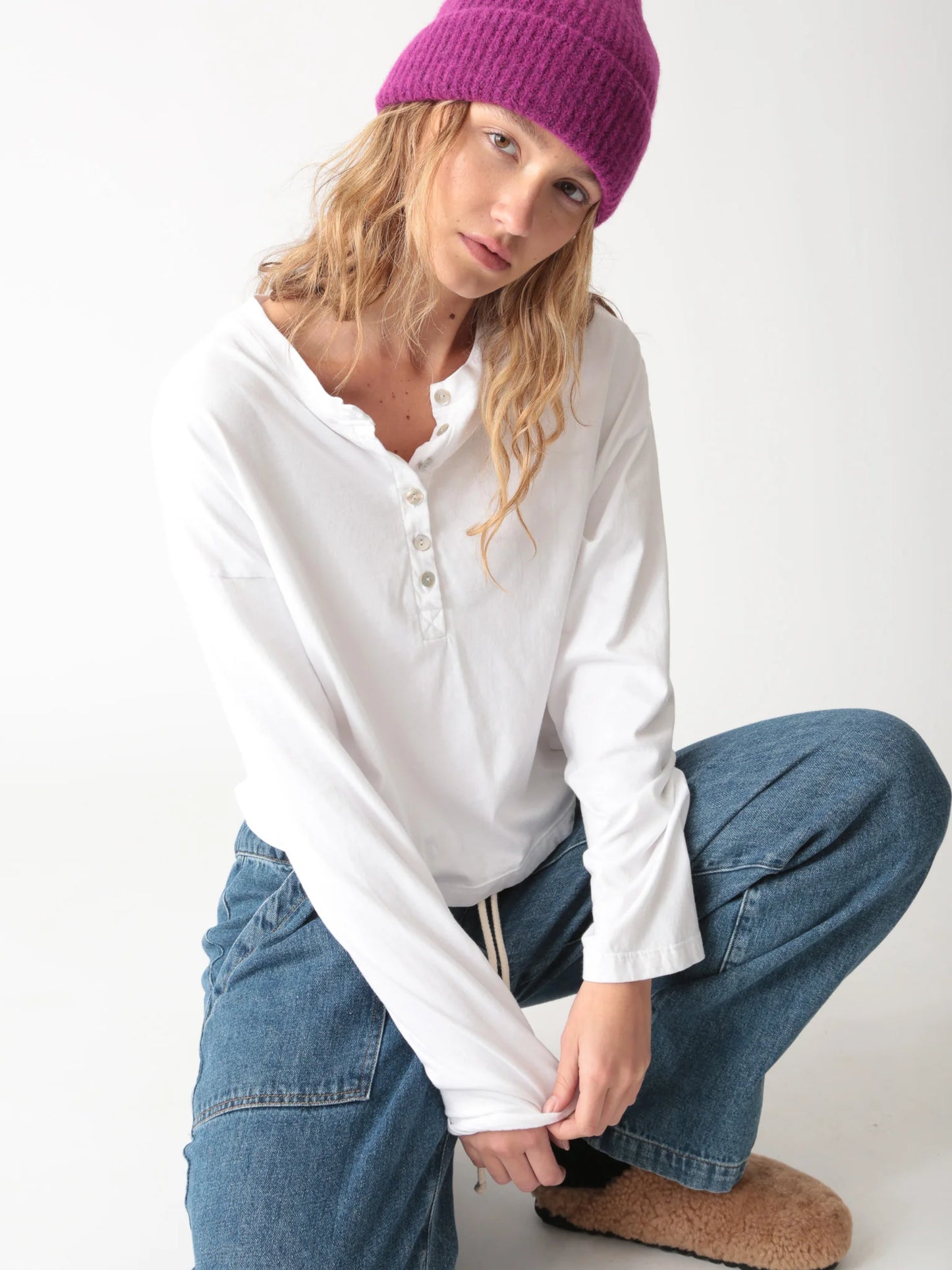 Sammy L/S Tee Cloud
