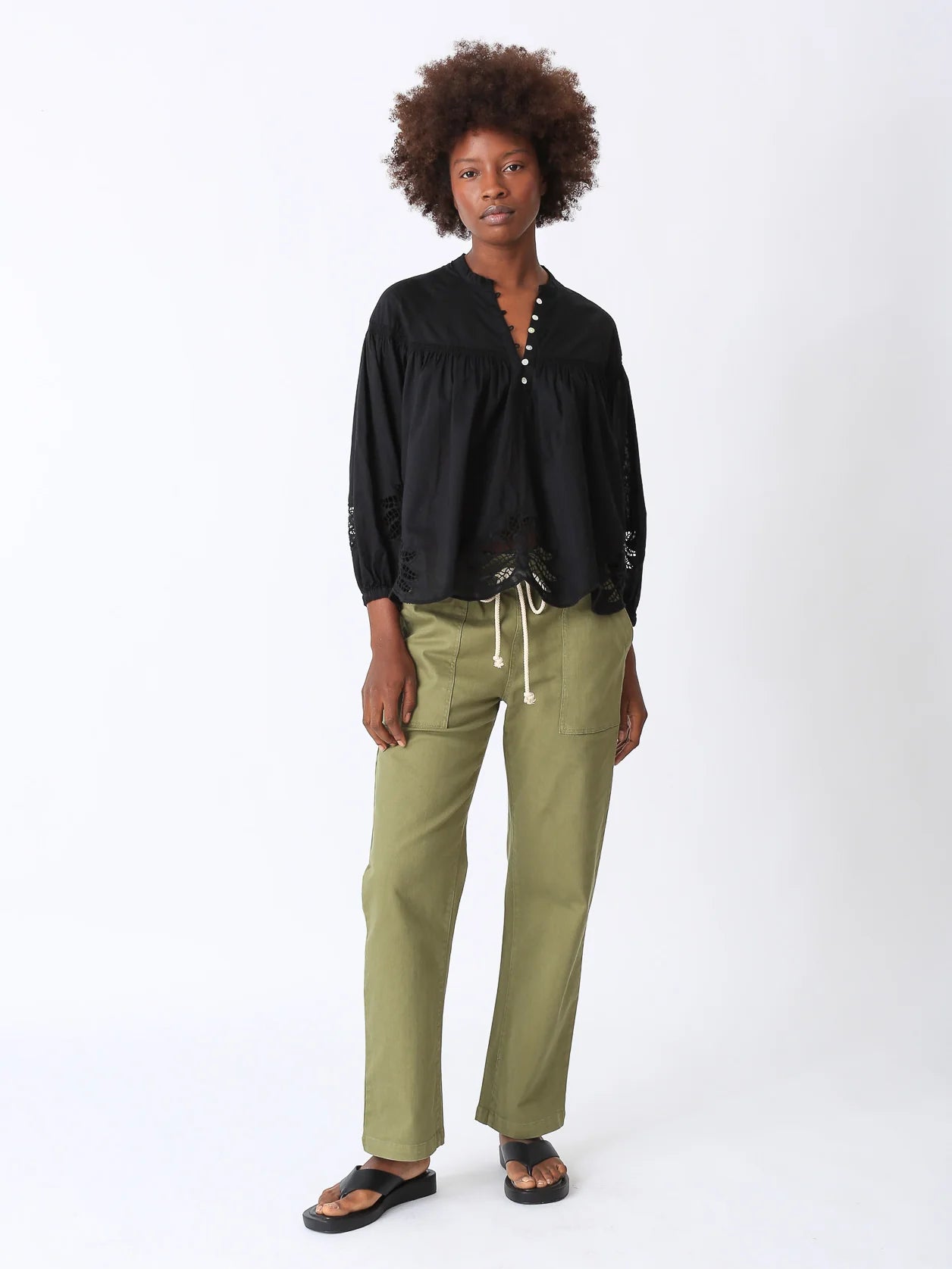 Easy Pant - Olive