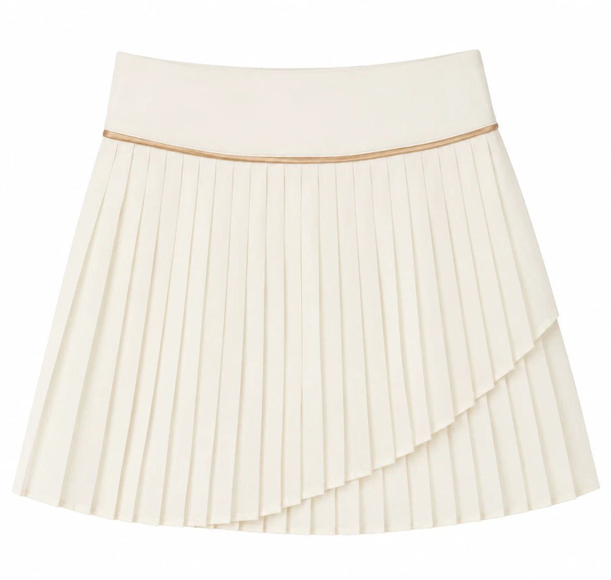 Sabel Sheer Pleated Skort
