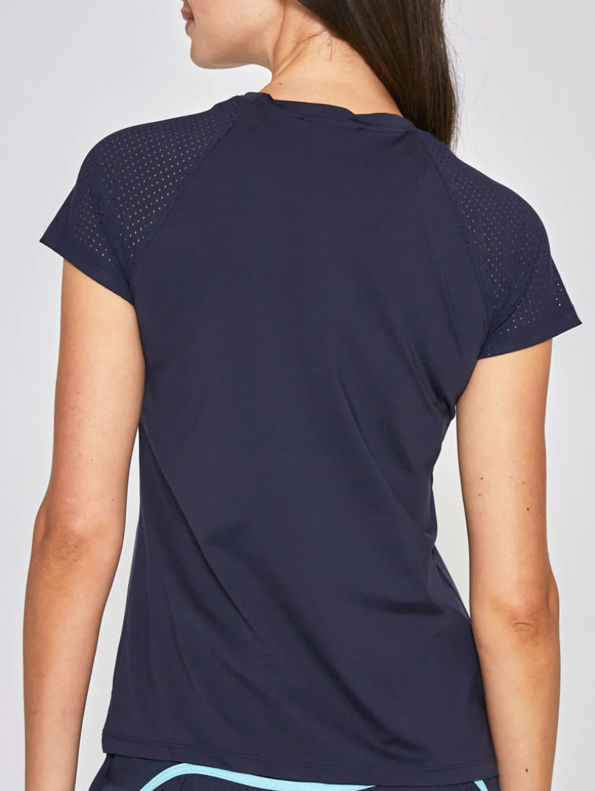 Performance Short Sleeve Tee in Navy