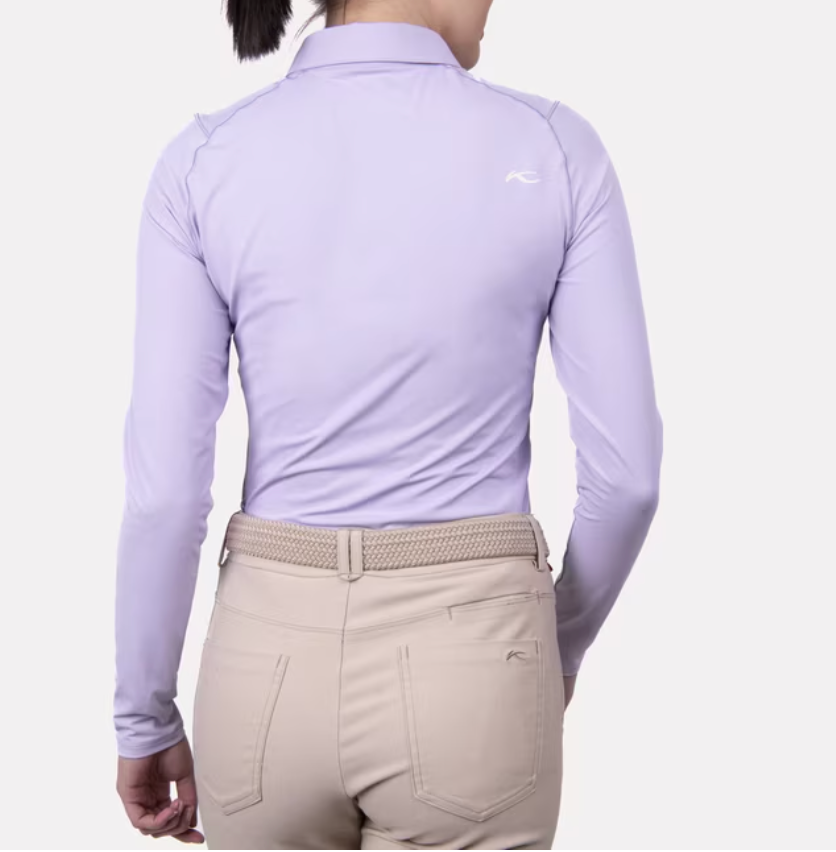 Women's Scotscraig Polo L/S - Wisteria