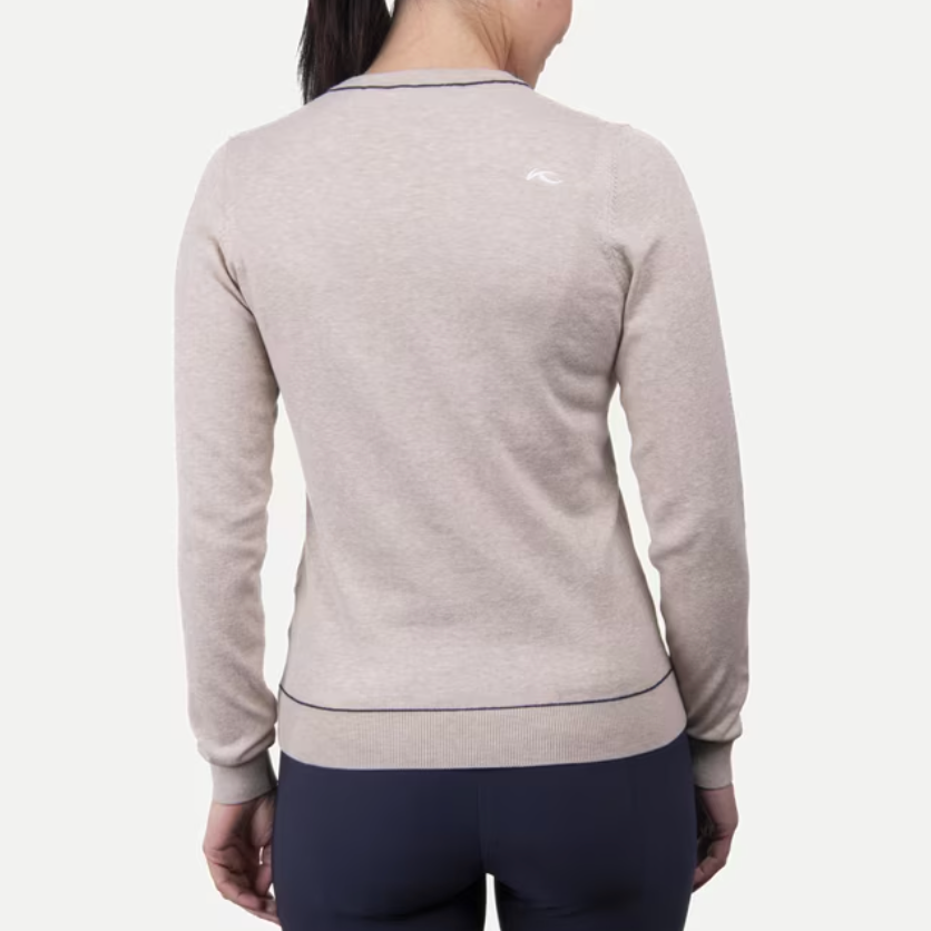 Women's Kicki V-Neck Pullover - Almond
