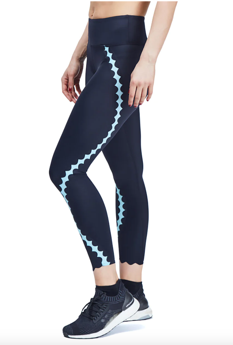 Scallop Legging by Urban Savage - Multiple Colors