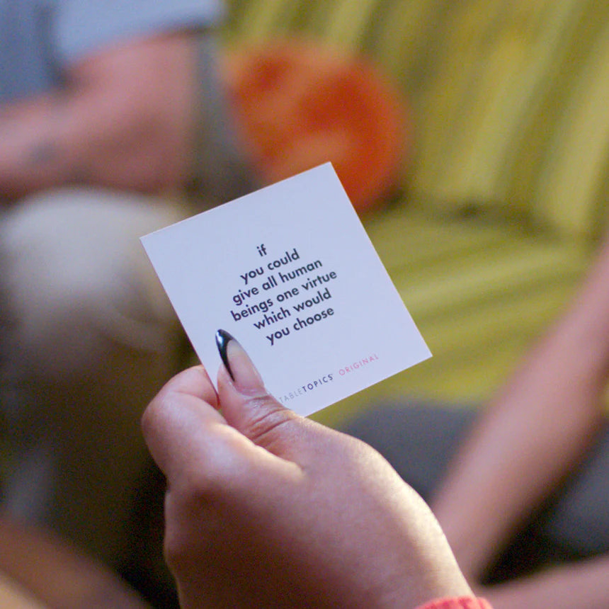 Table Topics Questions To Start Great Conversations - The Original
