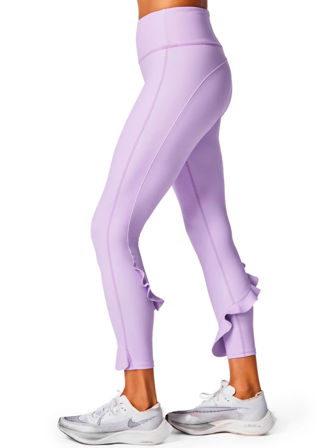 Ruffle Legging by Urban Savage - Lavender