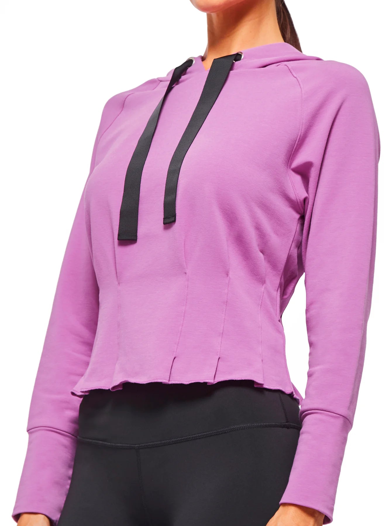 Pleated Hoodie