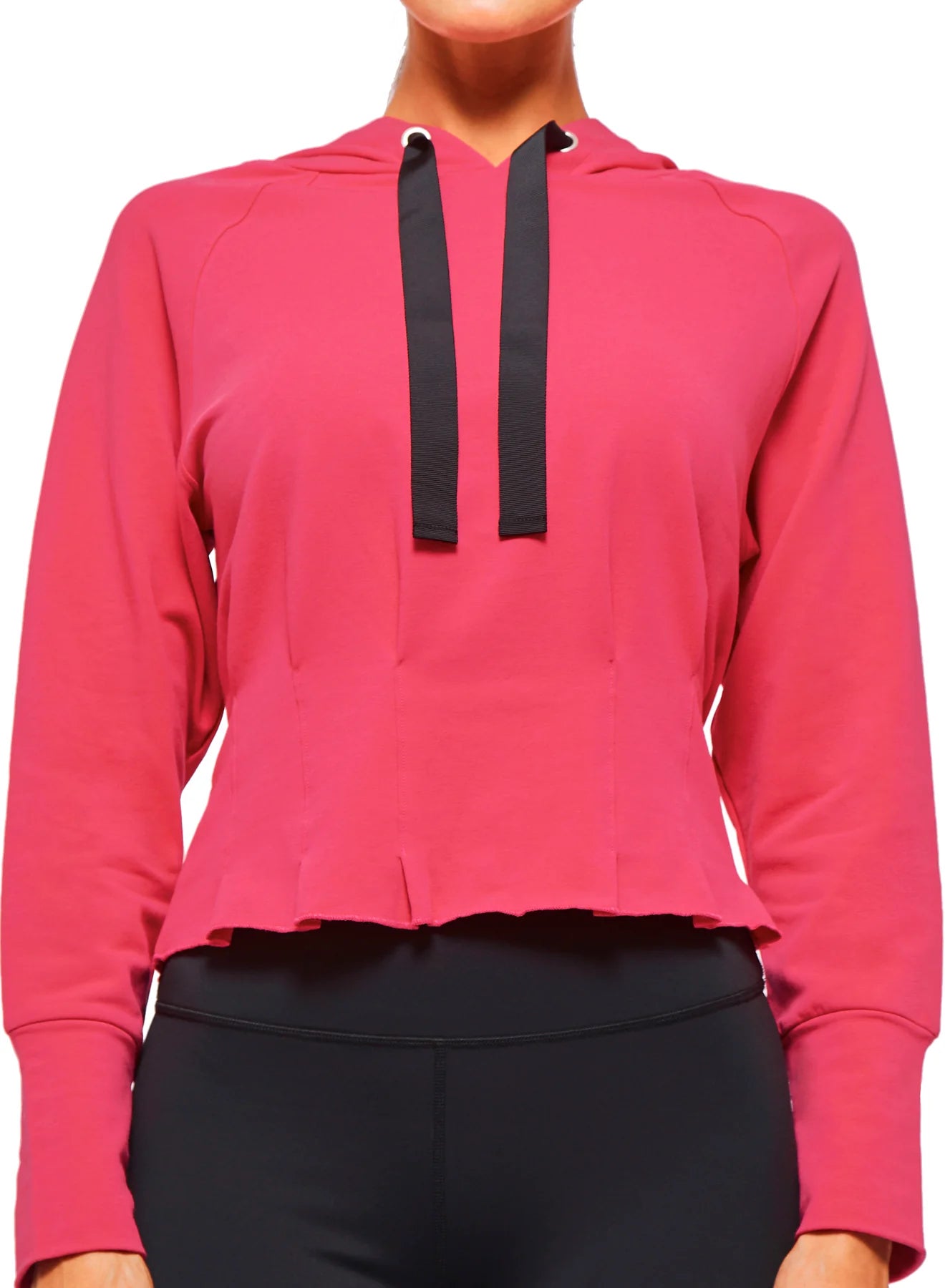 Pleated Hoodie