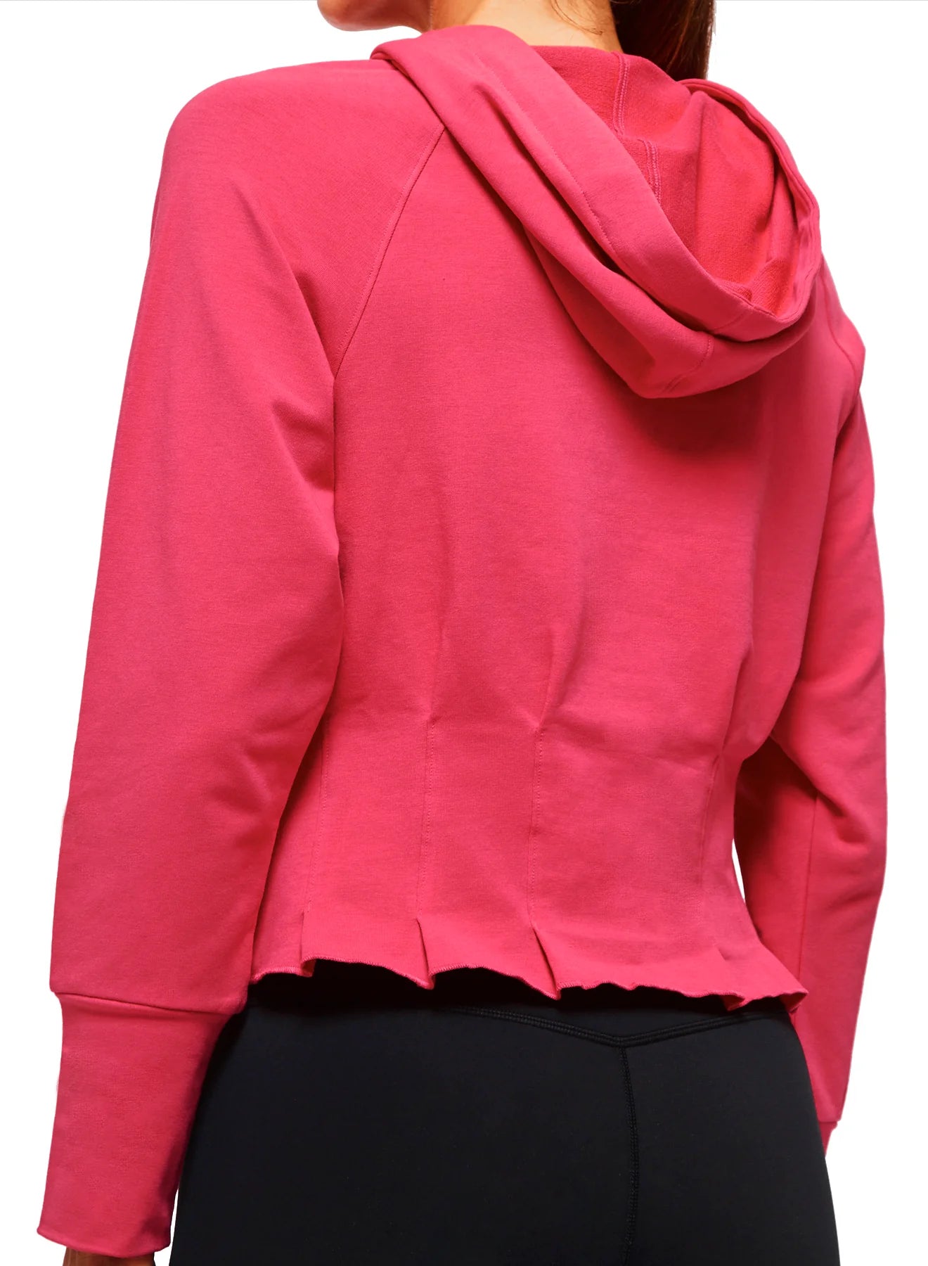 Pleated Hoodie