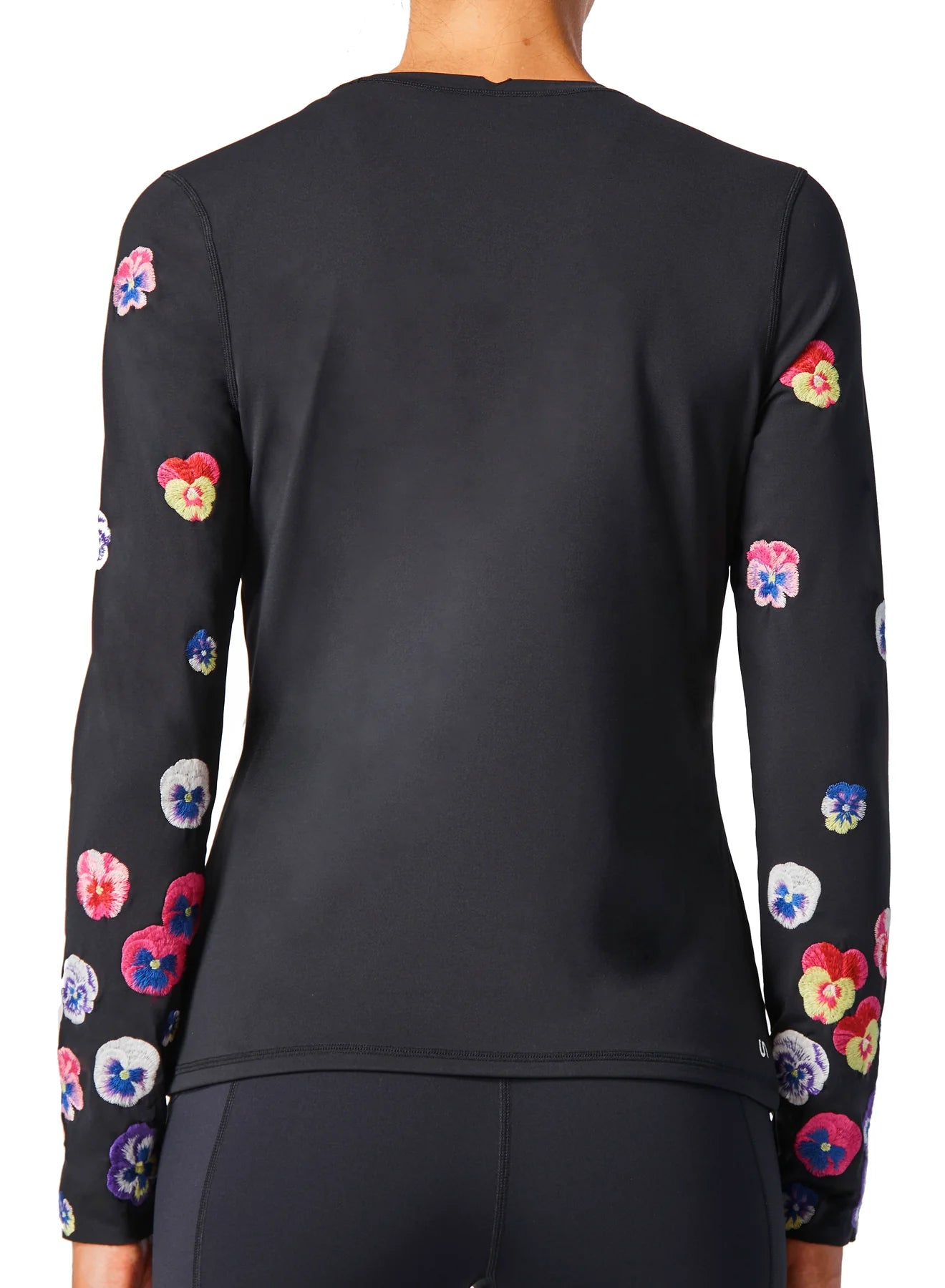 Bouquet Long Sleeve Top in Pansy