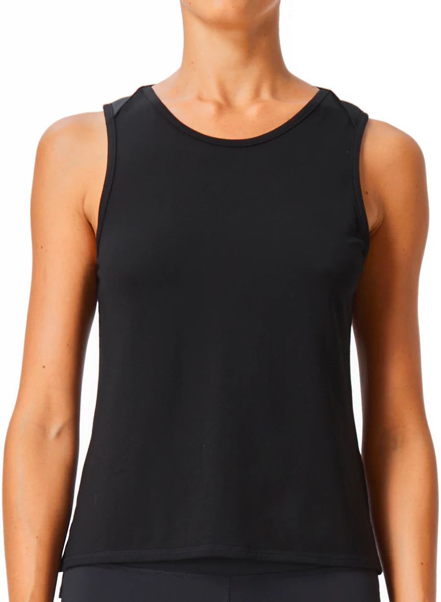 Zig Zag Top - Black