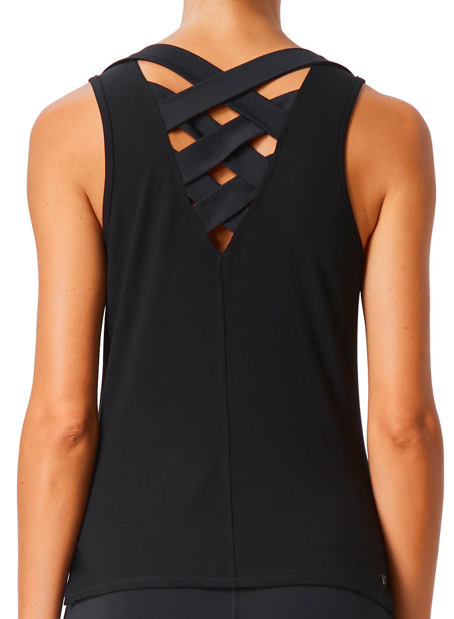 Zig Zag Top - Black