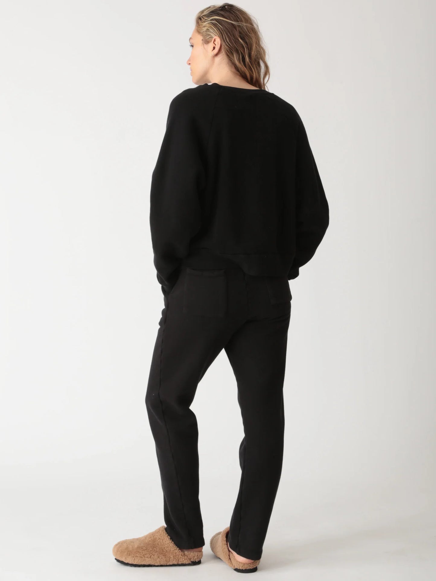 Retro Fleece Robyn Sweatshirt - Onyx