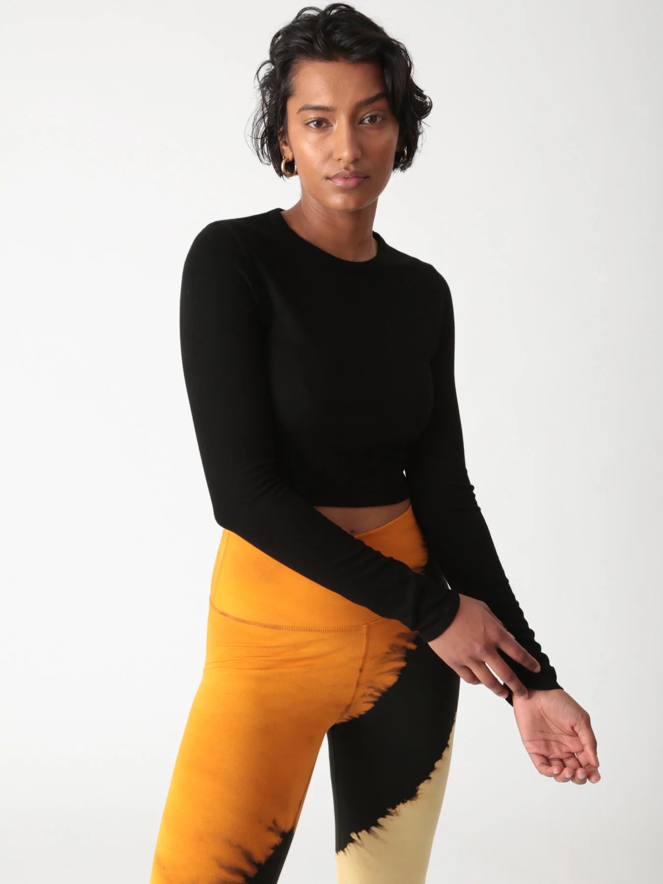 Rory Rib Tee - Onyx
