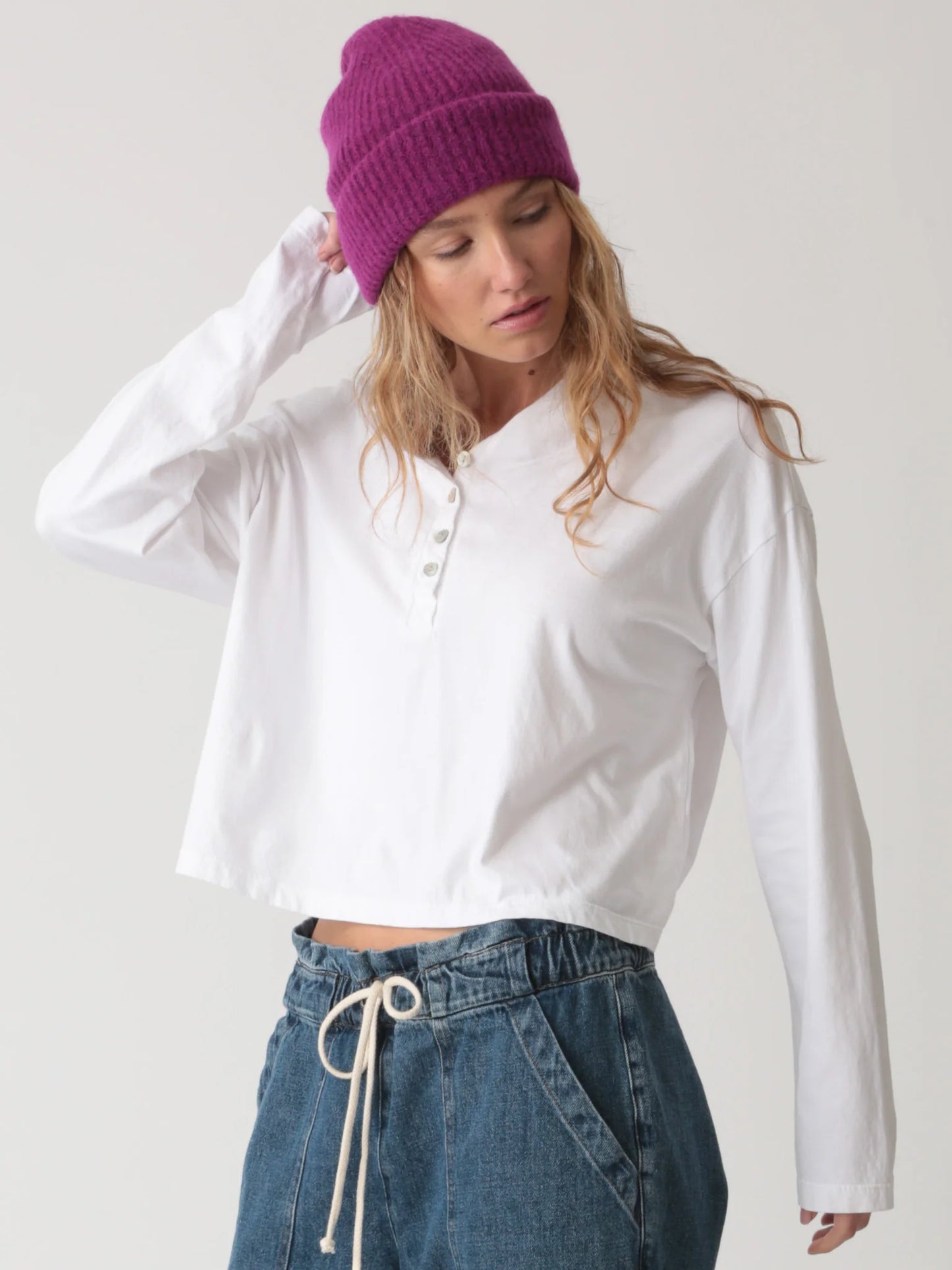 Sammy L/S Tee Cloud