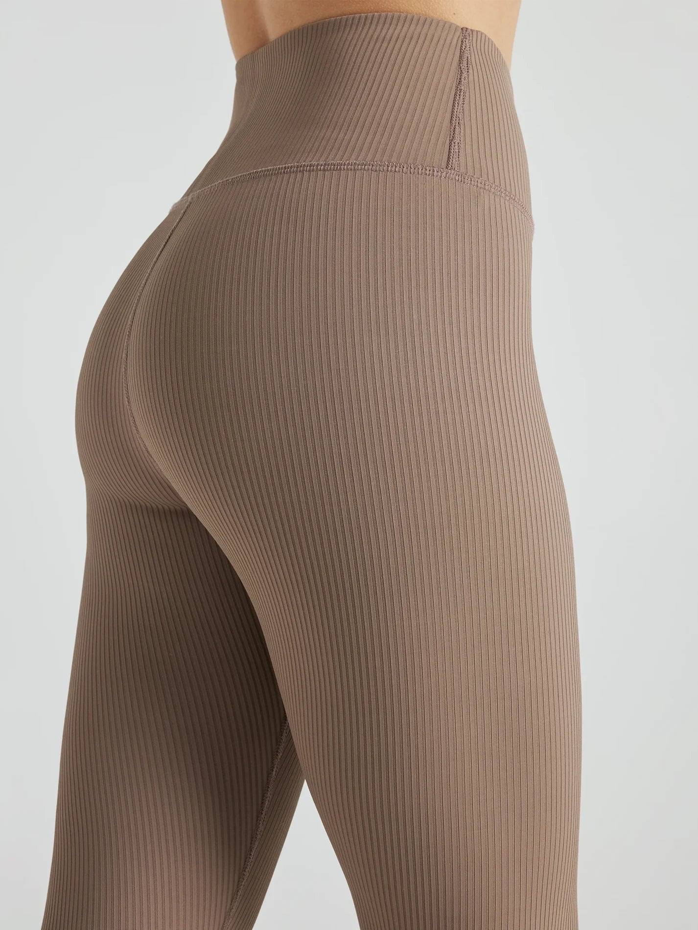 Renew Rib Legging in Pine Bark