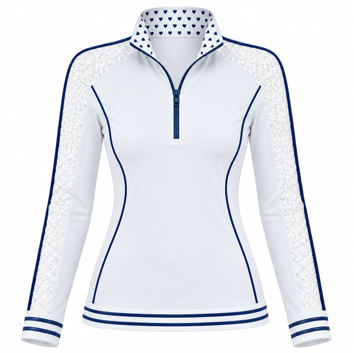 Luxe Lace Quarter Zip