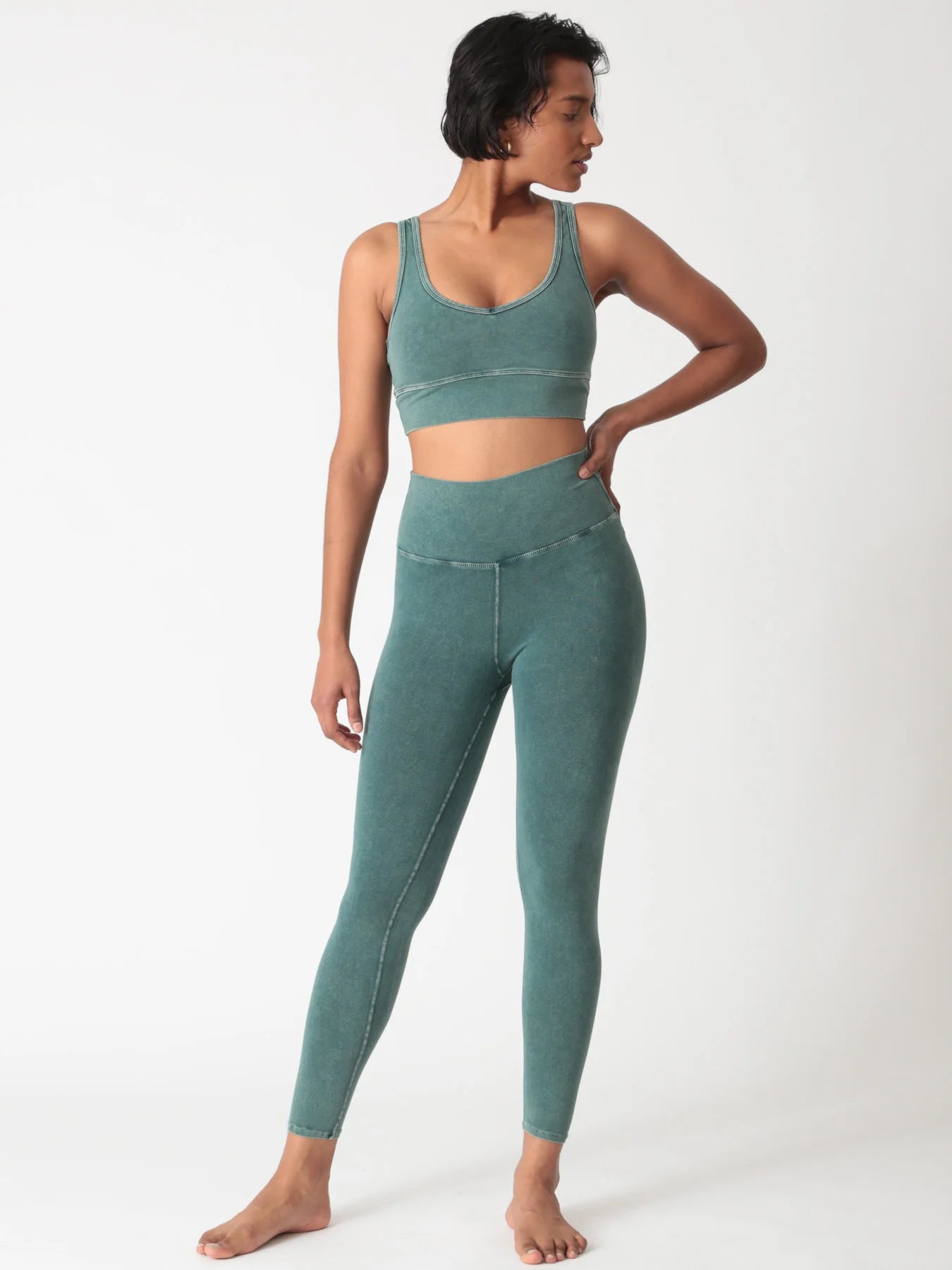 Sunset Legging - Pine