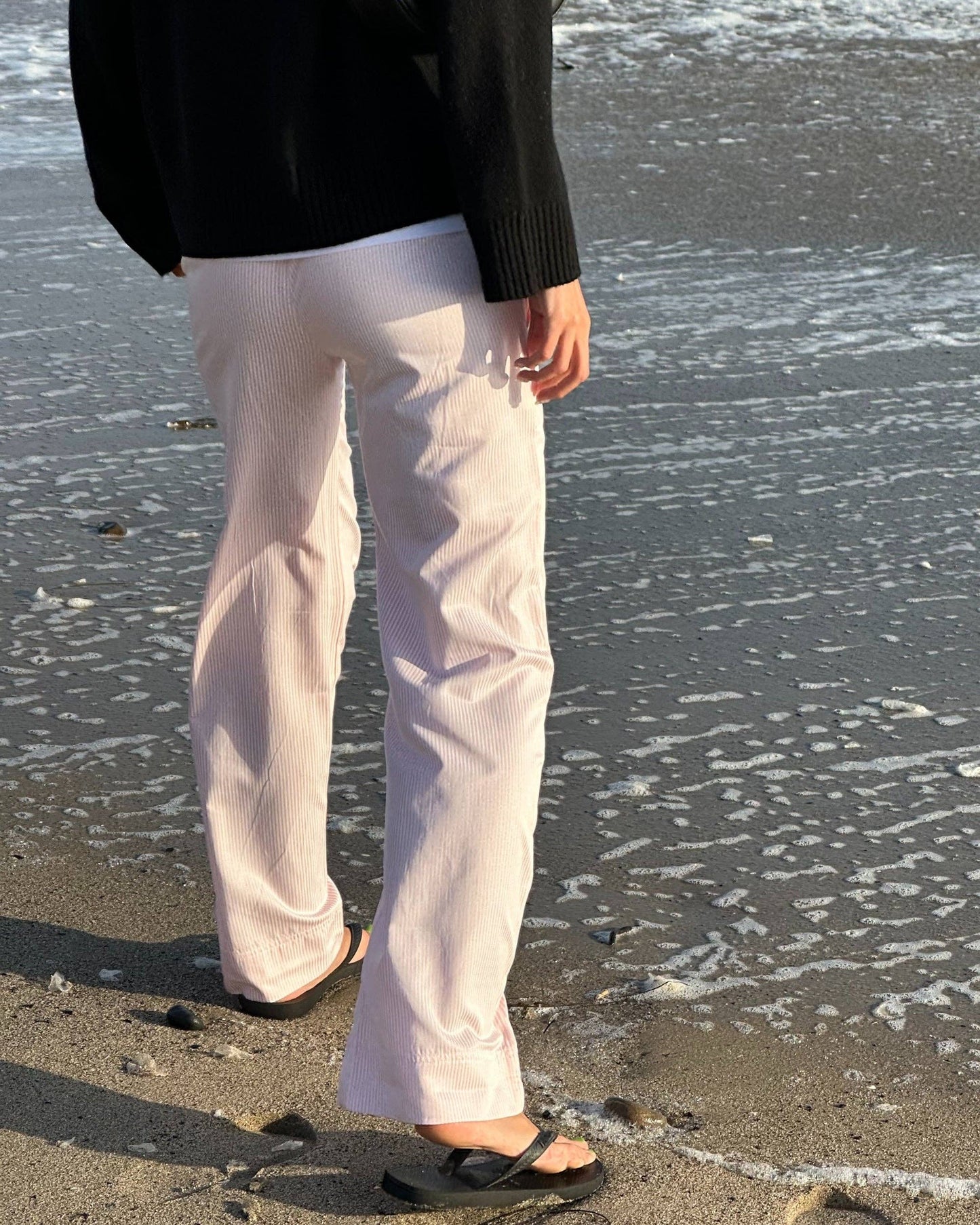 Recreational Habits - Harrison Boxer Stripe Pant in Pink: M