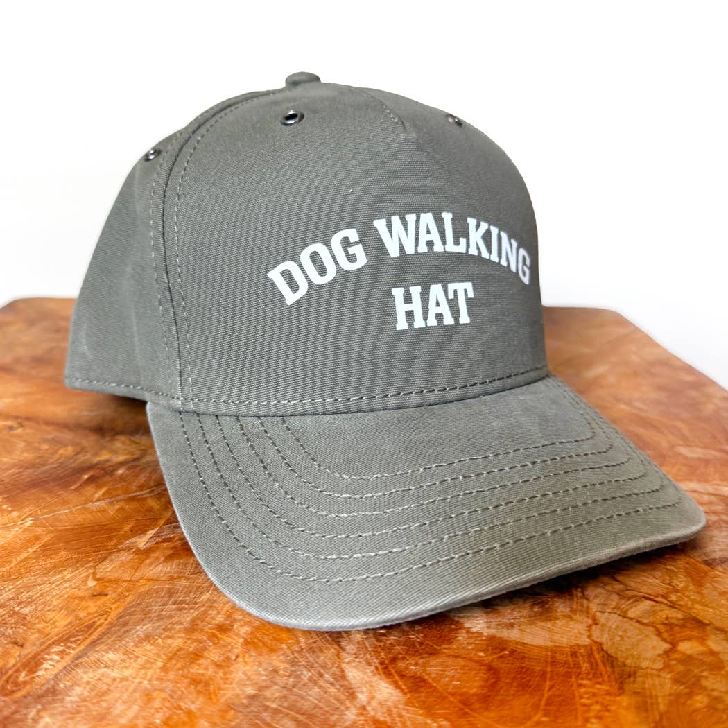 Dog Walking Hat - Cotton Dad Cap (Solids)