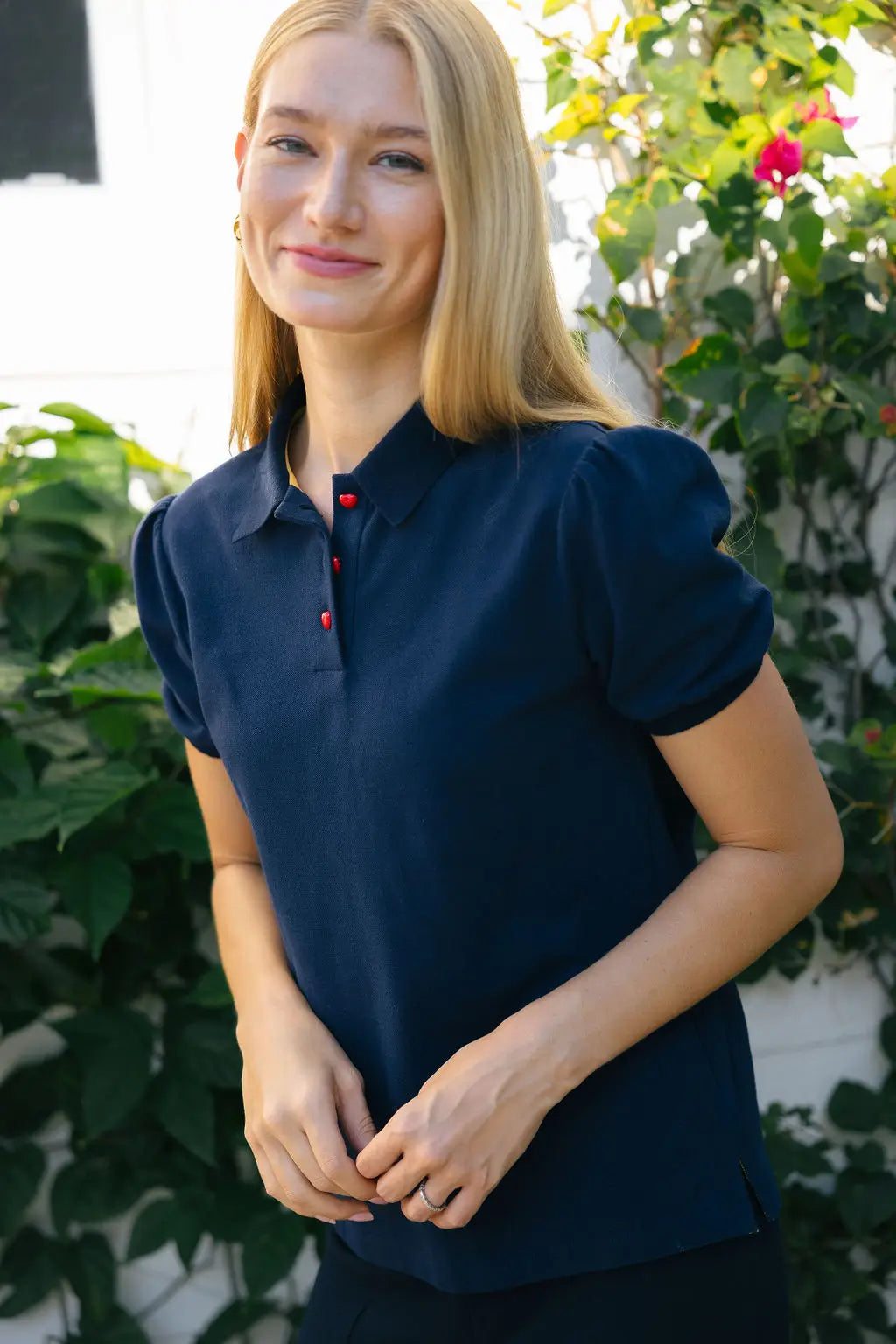 Lilah Shirt - Navy