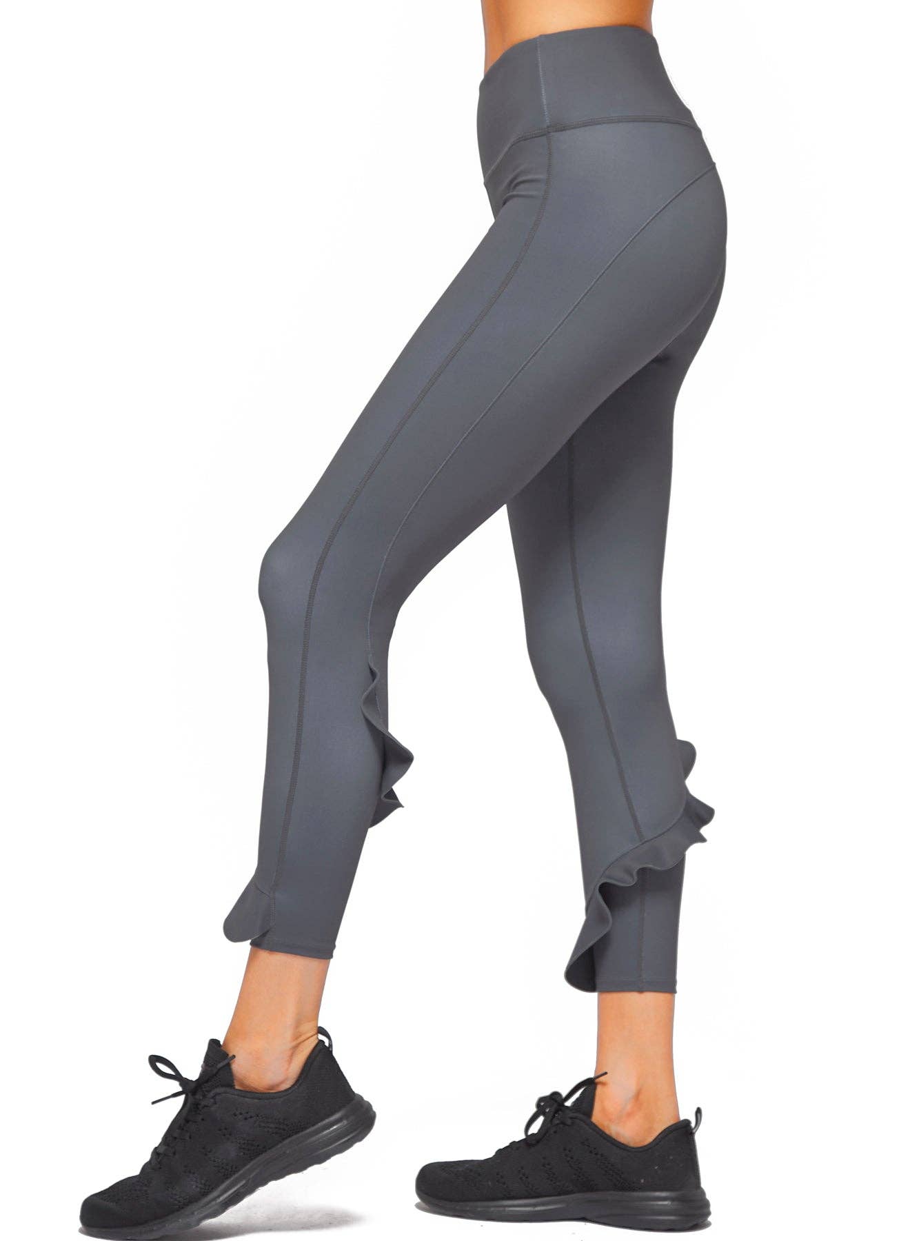 Urban Savage - Ruffle Legging: Denim / M