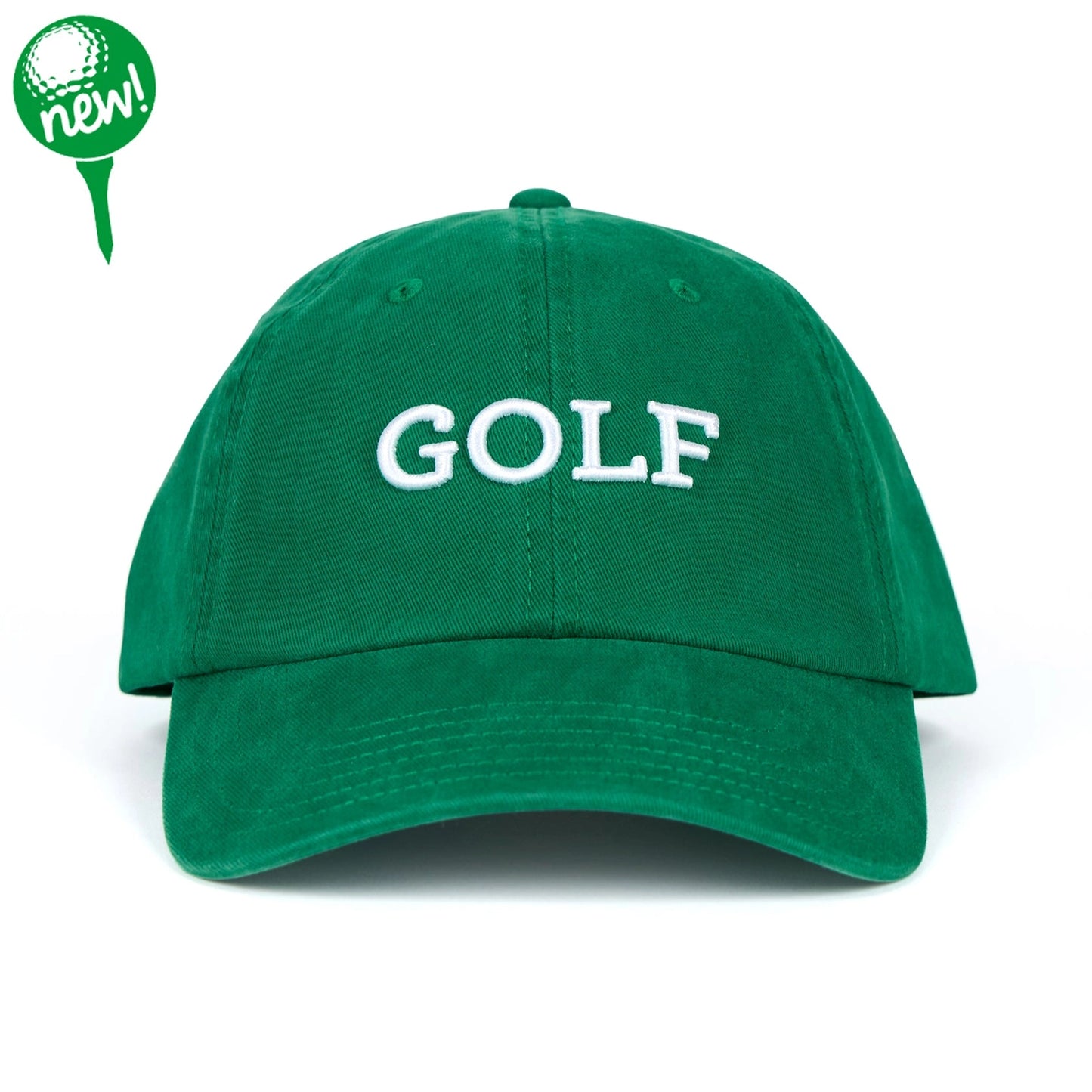 Green White Golf Triple Play Hat
