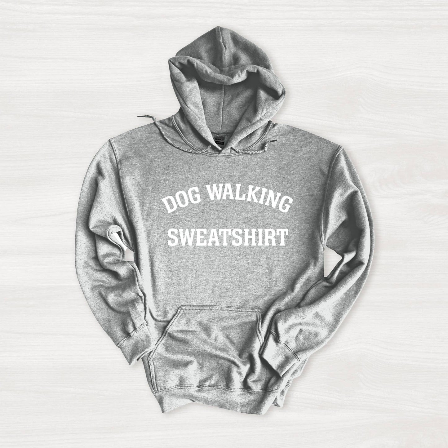 Poppy & Lou - Dog Walking Sweatshirt – Cozy Unisex Hoodie for Dog Lovers: Navy / L