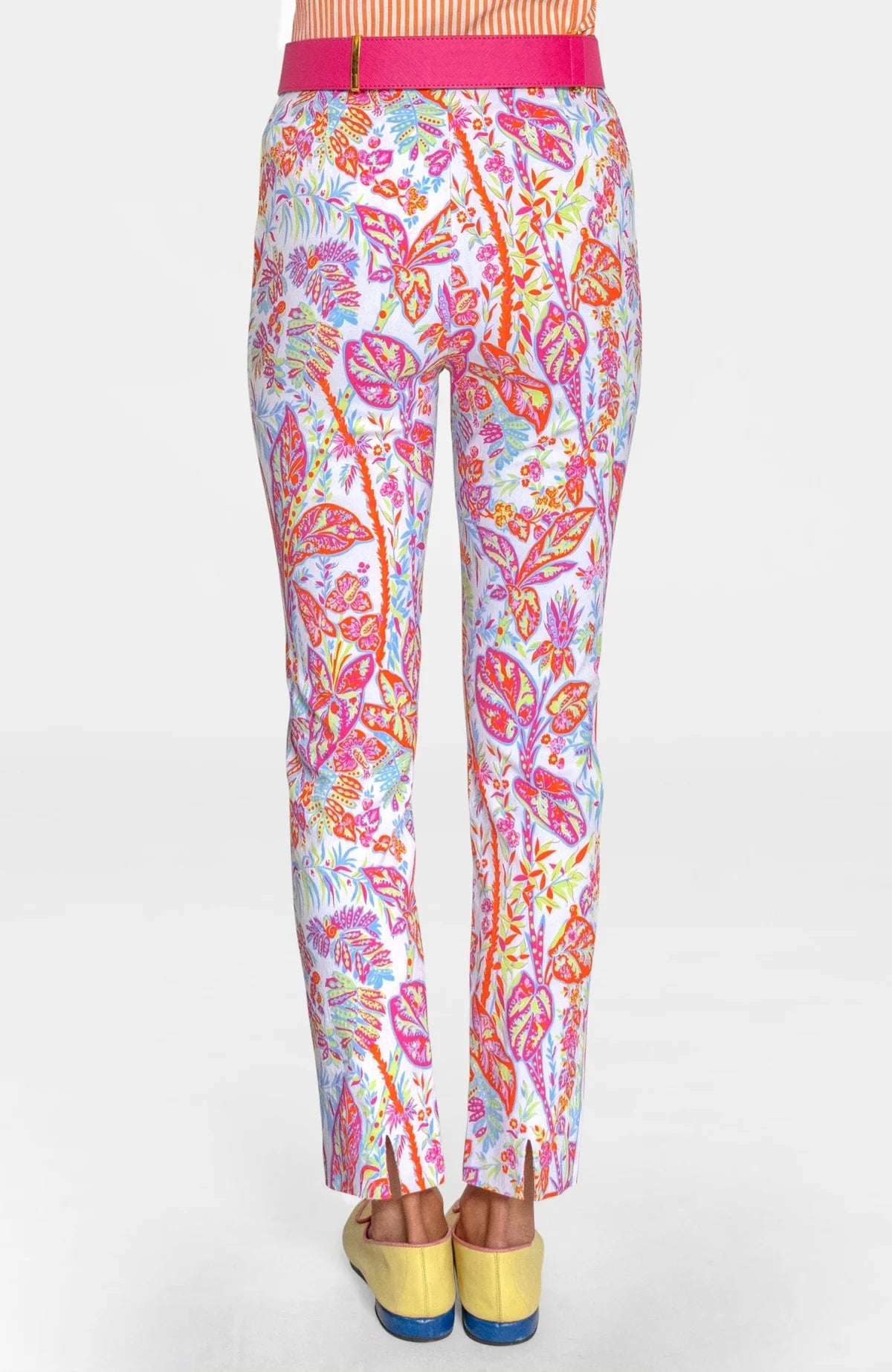 Gripeless Pull On Pants - Vintages Vines (Brights)